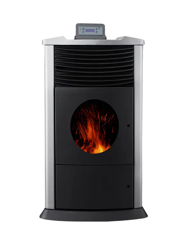 Classic Pellet Stove-IRM06 with round glass