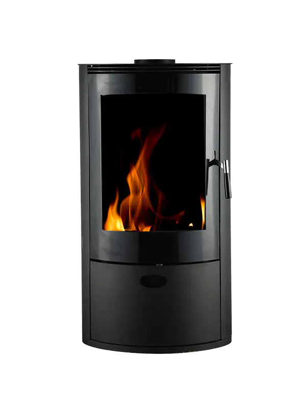 IRM07-European Style Cylindrical Wood Burning Stove