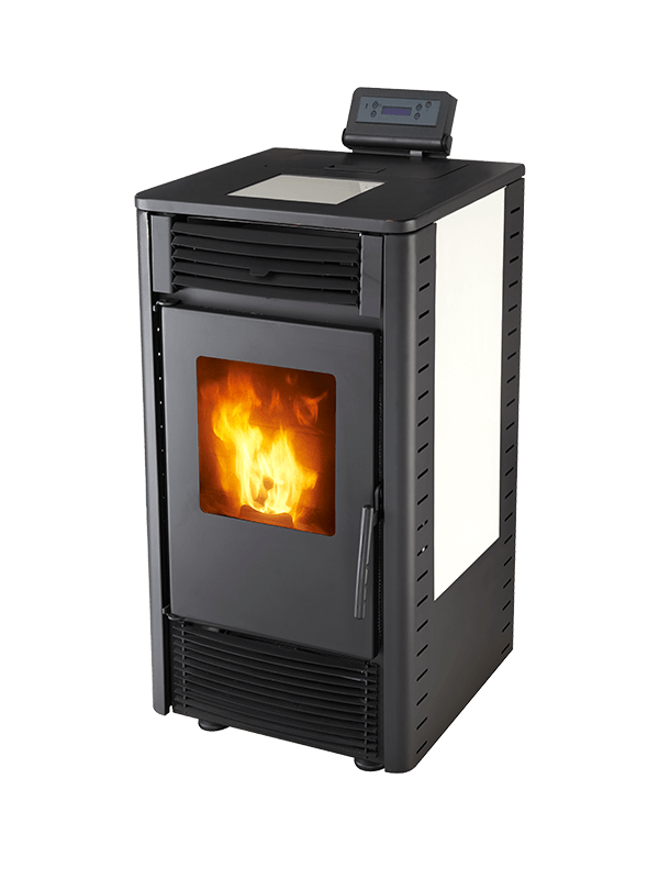 Ceramic Pellet Wood Stove with Glass