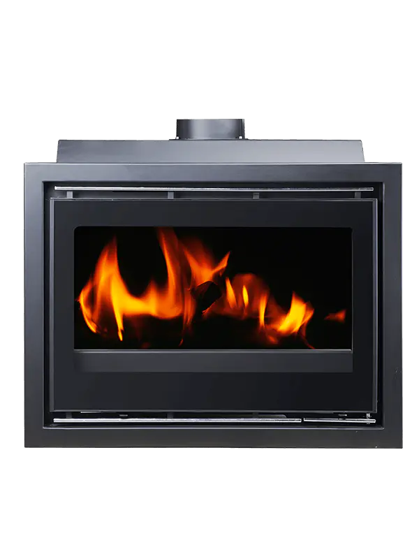 IRM18 18KW Modern Cassette Wood Burning Stove