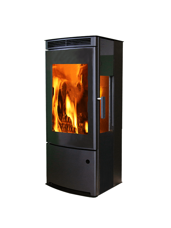 IRM01-Glass Door Wood Burning Stove